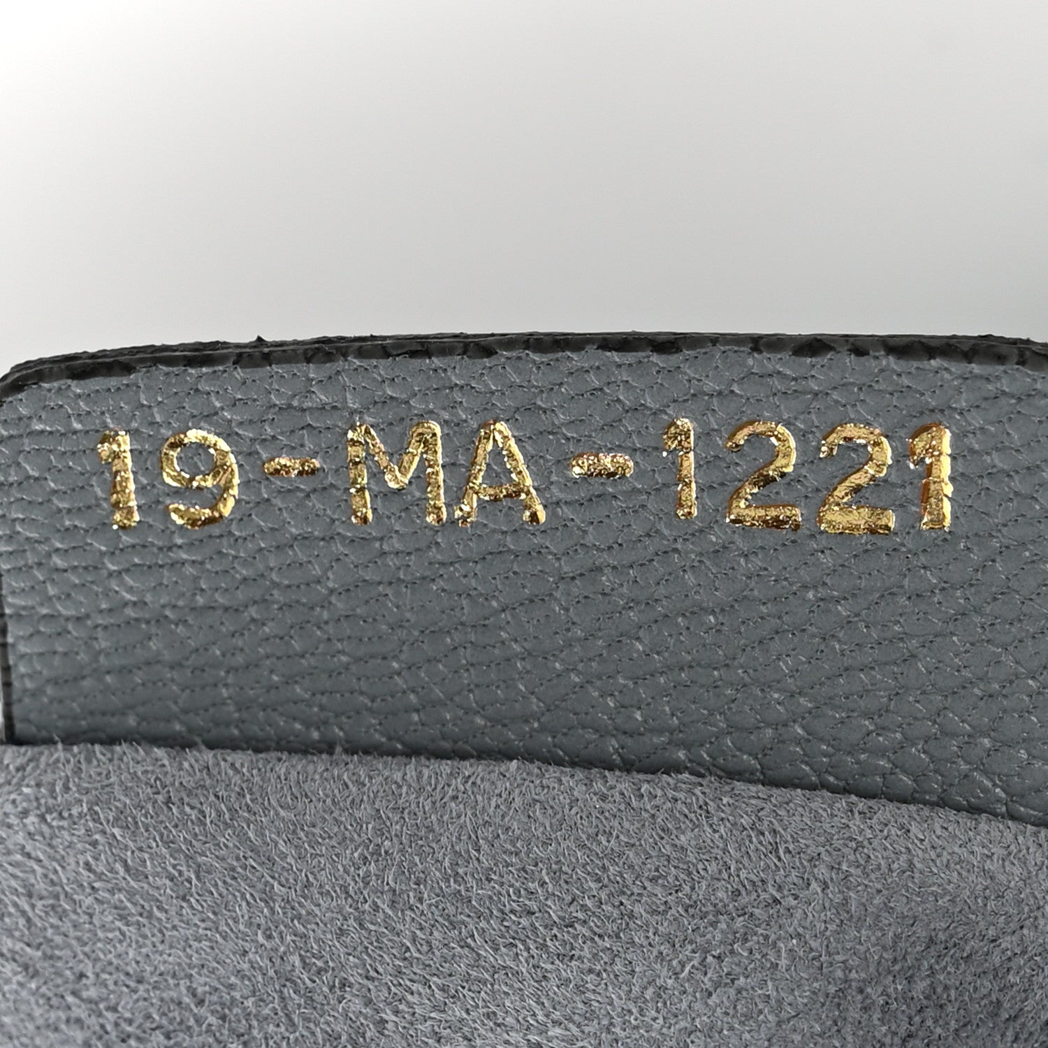 Christian Dior Goatskin Micro Saddle Bag Cloud Blue