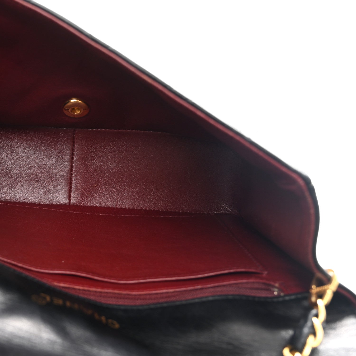 Chanel Lambskin Quilted Medium Single Flap Black