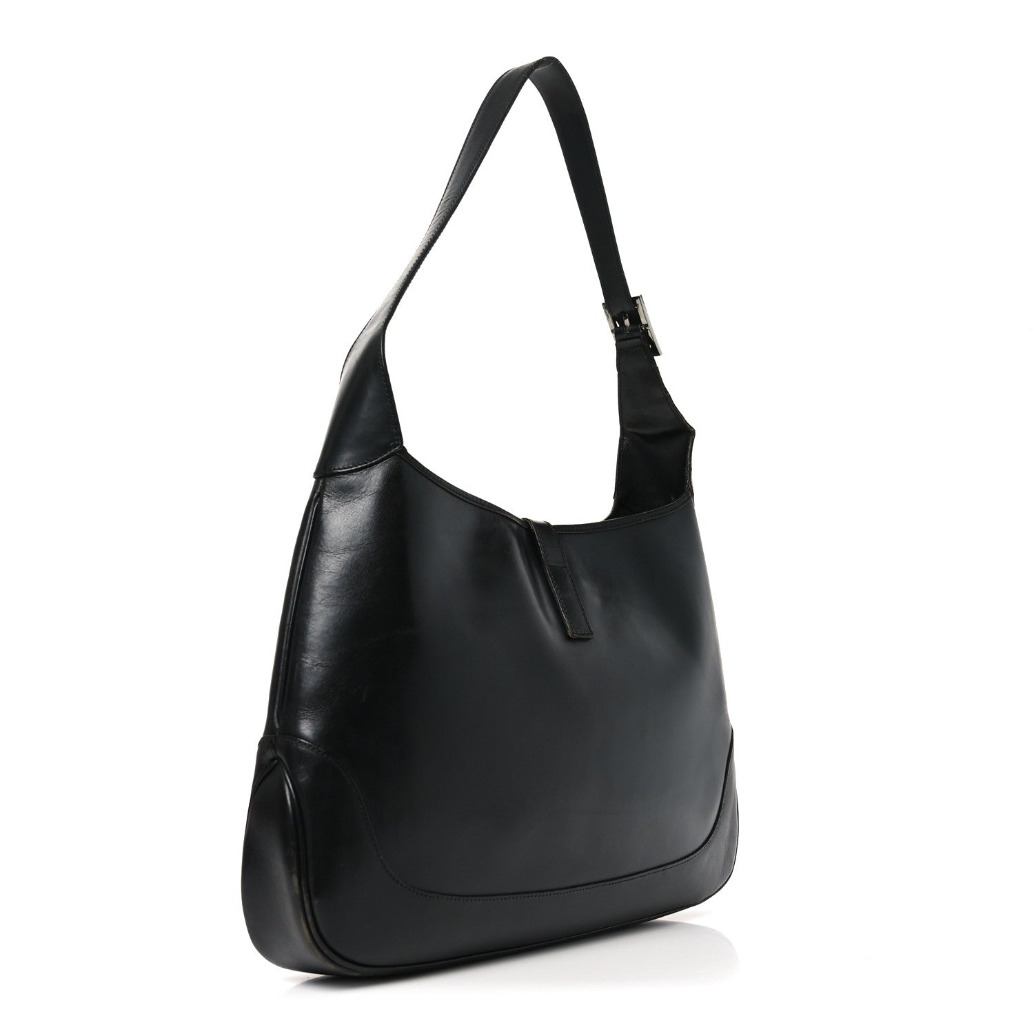 Gucci Calfskin Jackie O Hobo Black