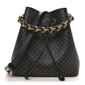 Louis Vuitton Calfskin Nanogram Embossed Neonoe BB Black