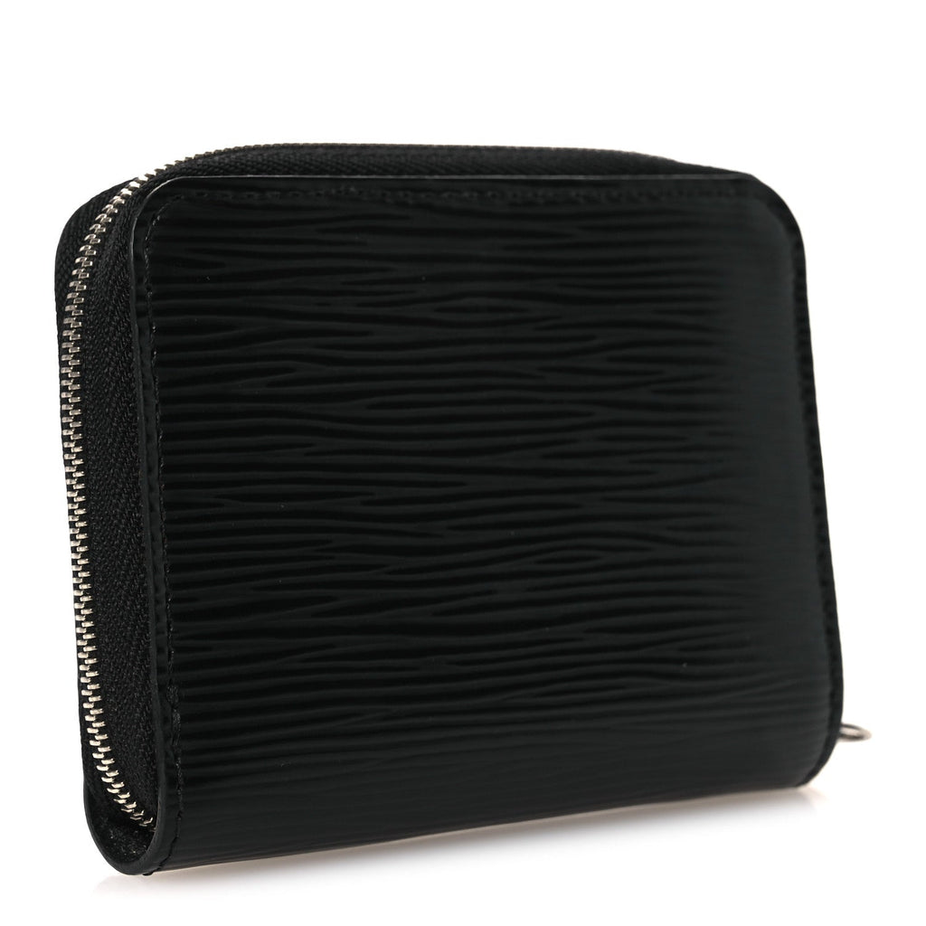 Louis Vuitton Epi Zippy Coin Purse Black