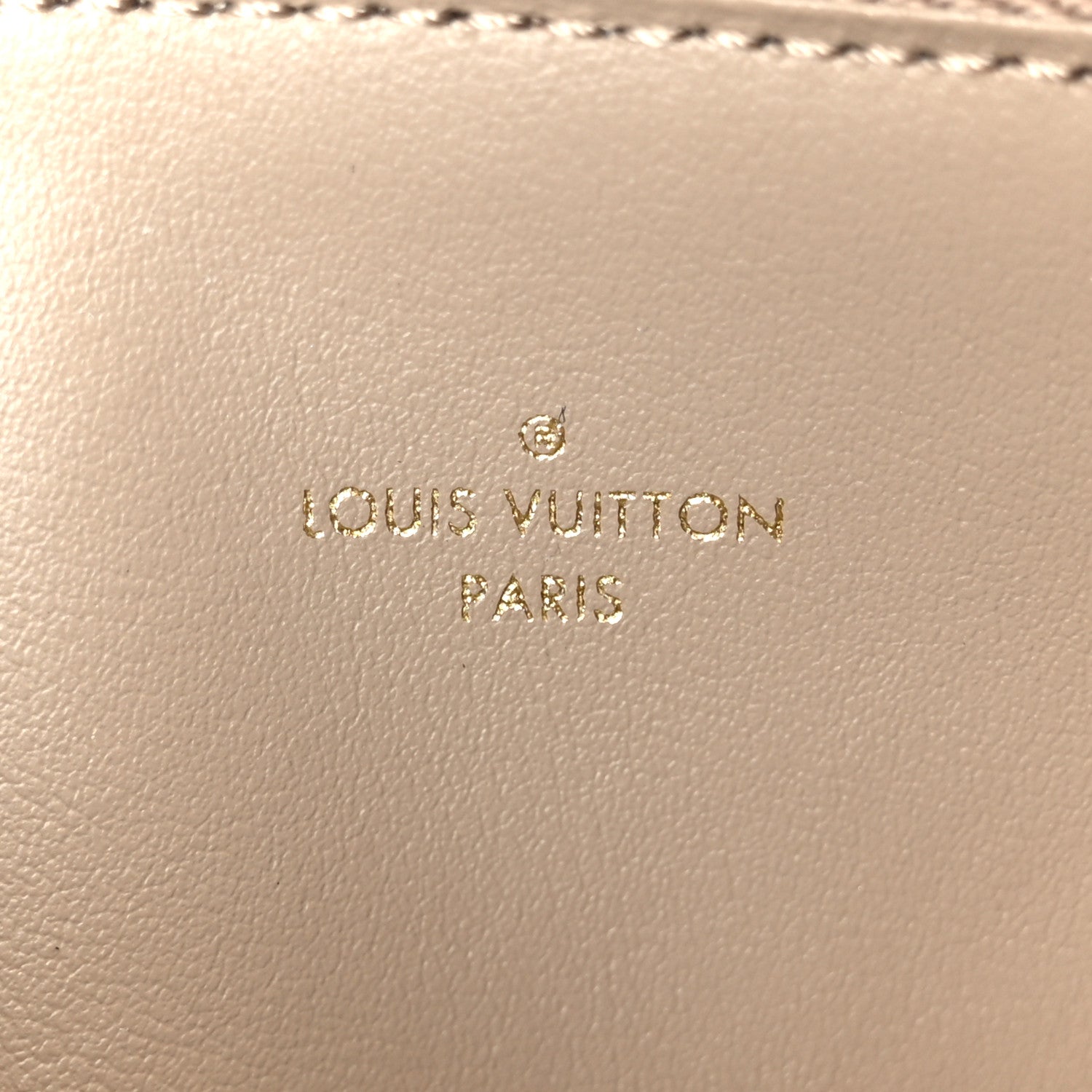 Louis Vuitton Empreinte Monogram Giant Felicie Pochette Tourterelle Creme