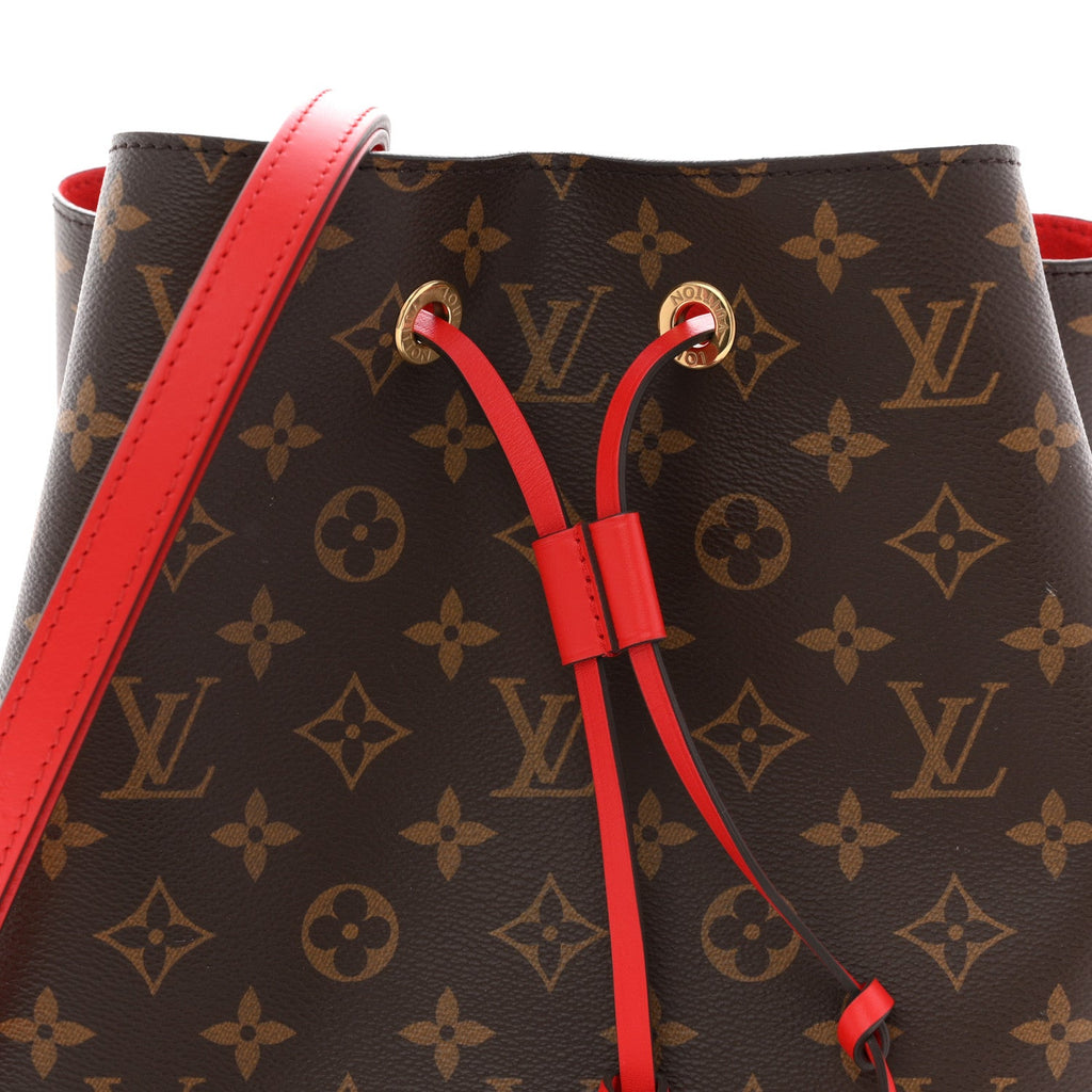 Louis Vuitton Monogram Neonoe MM Coquelicot