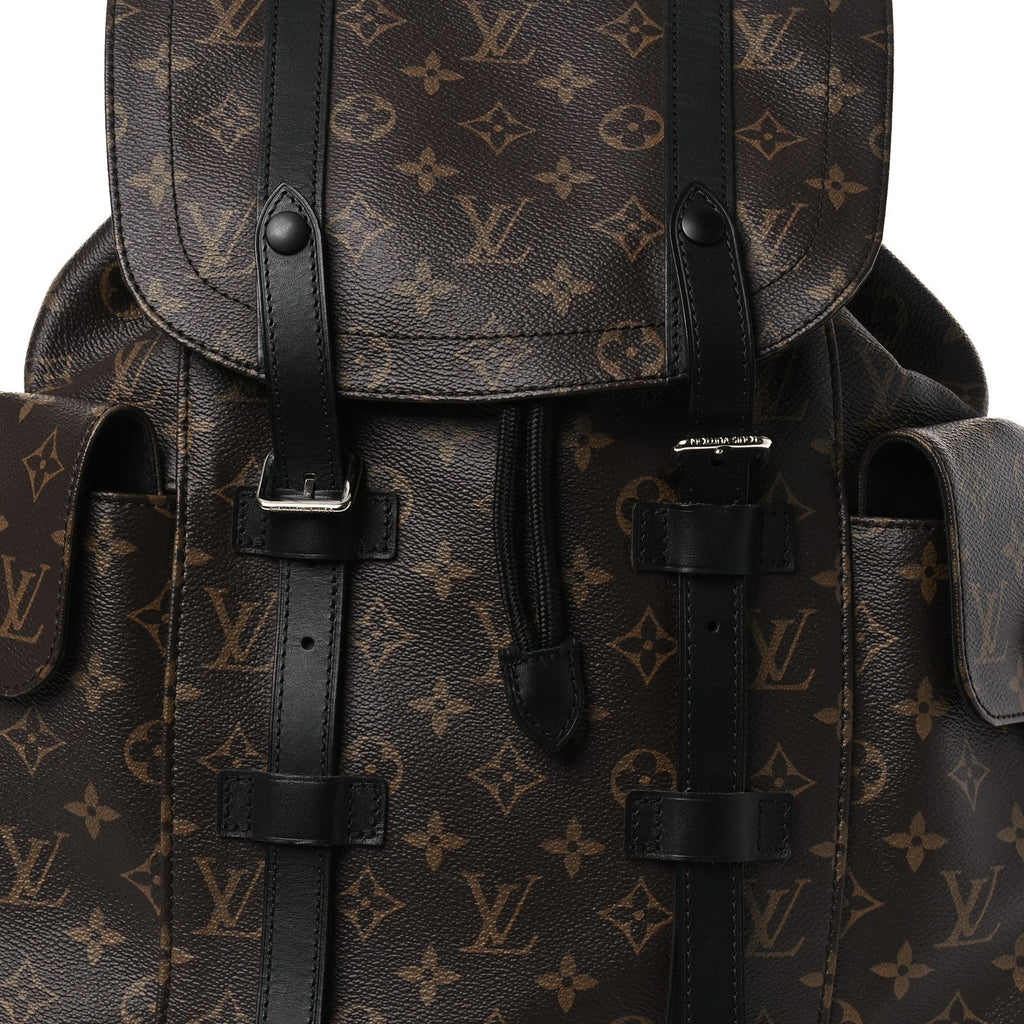 Louis Vuitton Monogram Macassar Christopher PM Backpack
