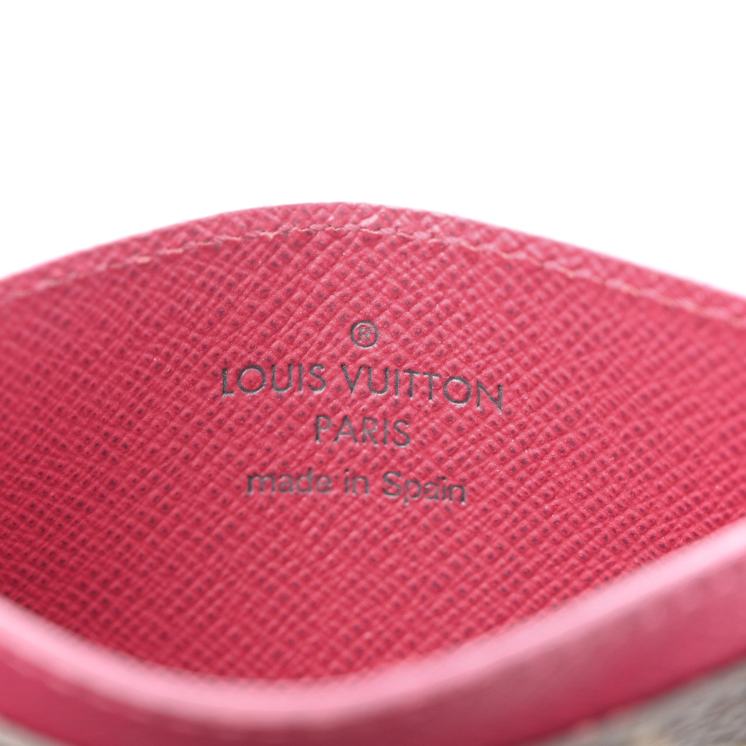 Louis Vuitton Monogram Card Holder Fuchsia