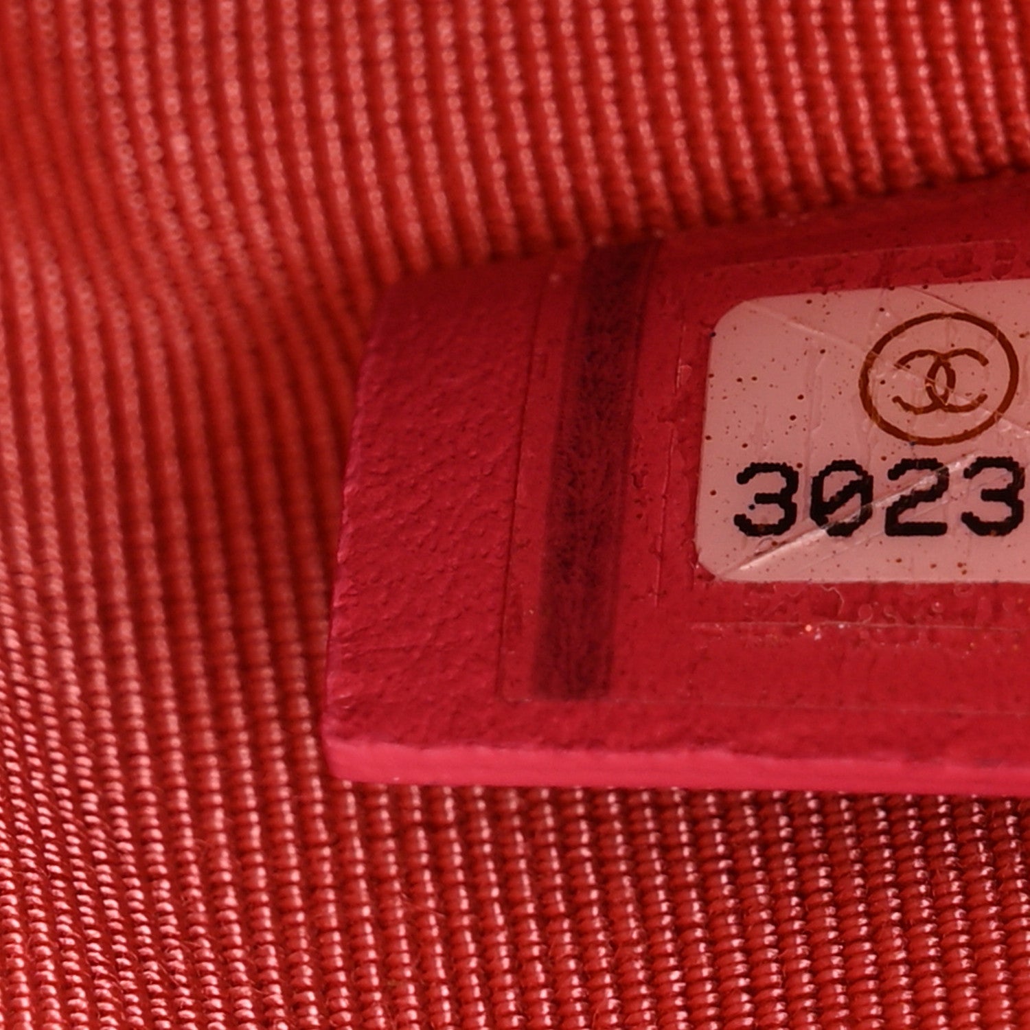 Chanel Tweed Large Chanel 19 Cosmetic Case Coral Pink