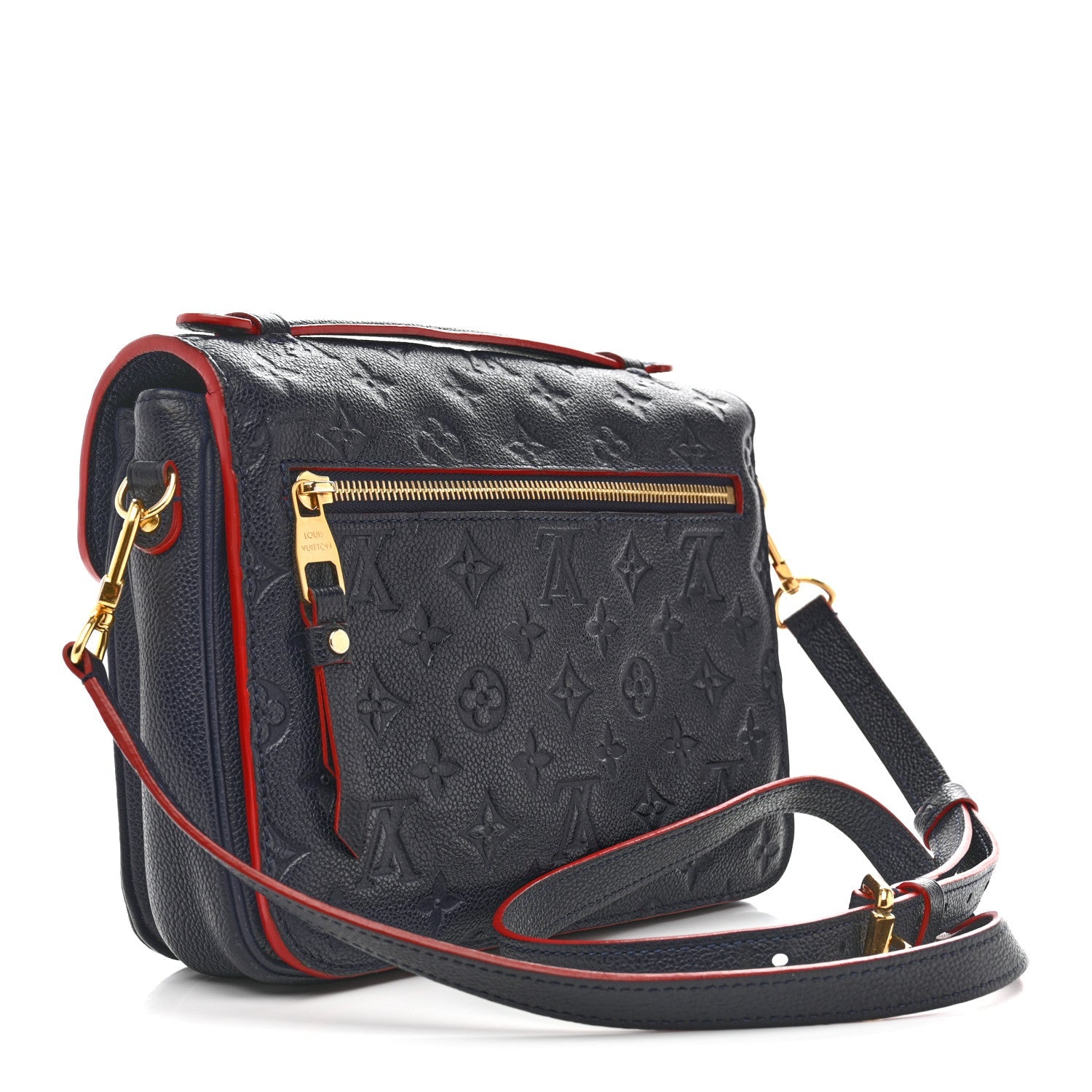 Louis Vuitton Empreinte Pochette Metis Marine Rouge
