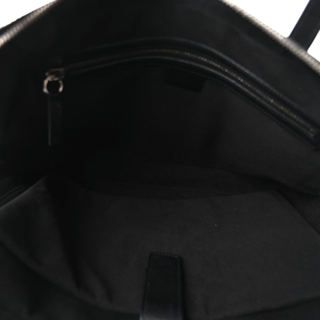 Gucci GG Supreme Monogram Caleido Web Briefcase Black