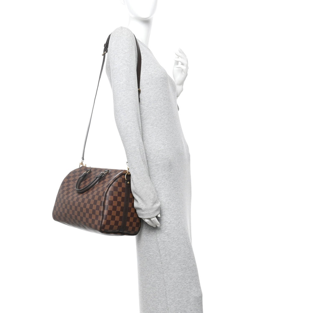 Louis Vuitton Damier Ebene Speedy Bandouliere 30