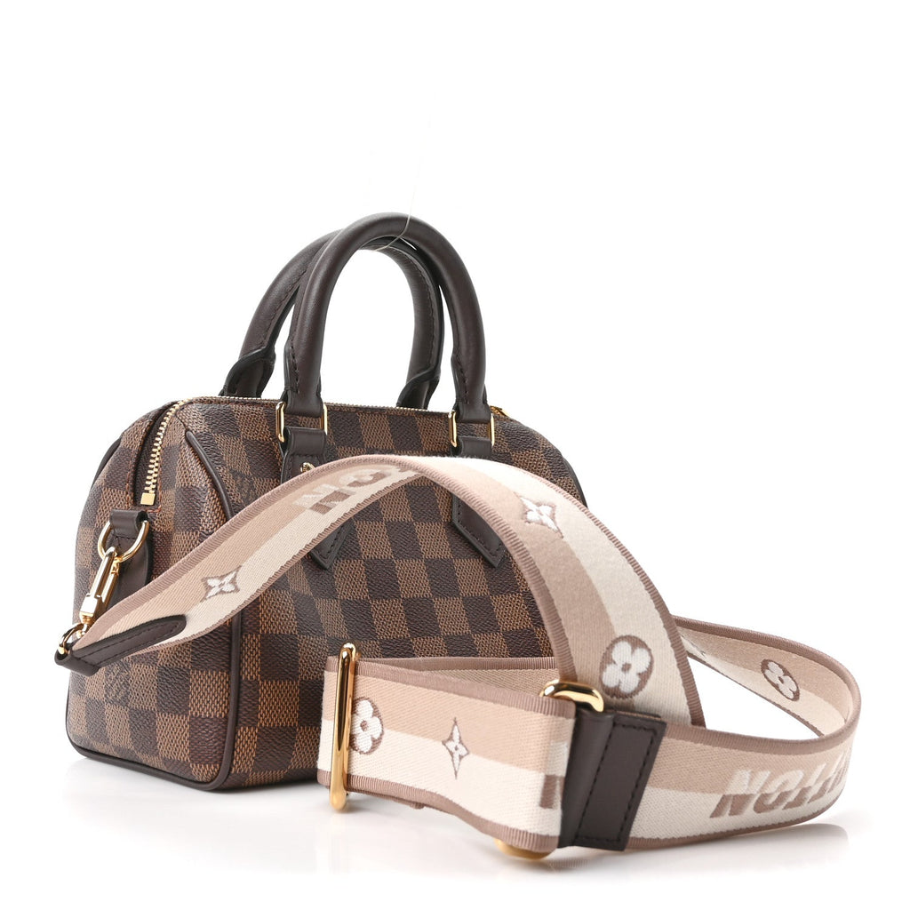 Louis Vuitton Damier Ebene Speedy Bandouliere 20