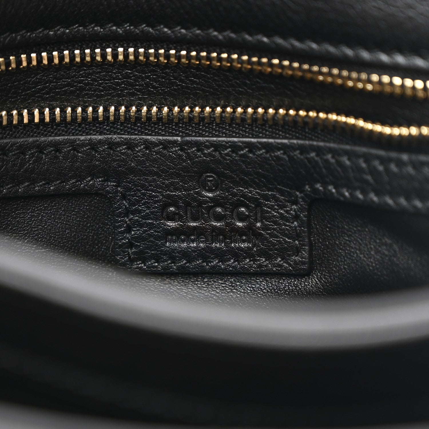 Gucci Roxy Calfskin Web Medium Studded Blondie Shoulder Flap Bag Black