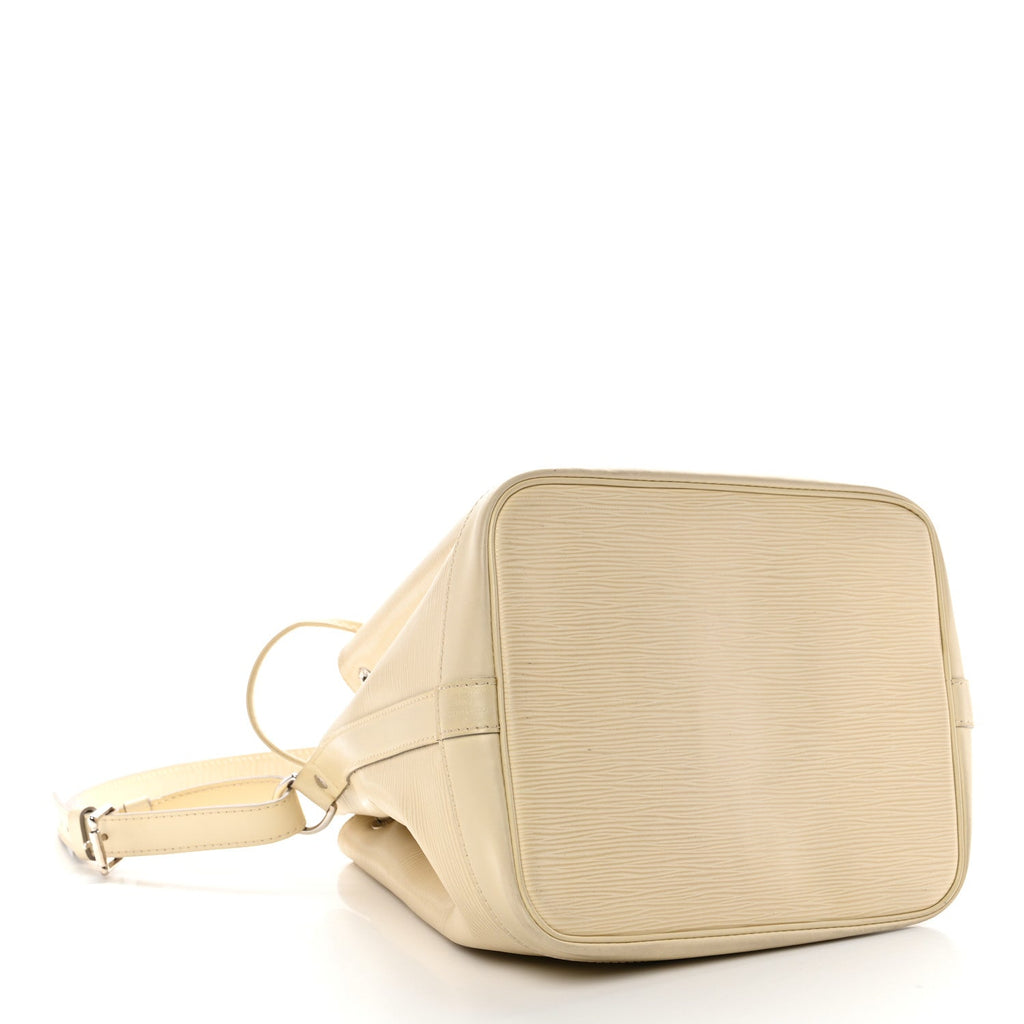 Louis Vuitton Epi Petit Noe NM Ivory