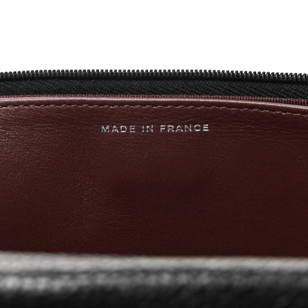 Chanel Caviar Quilted Wallet on Chain WOC Black