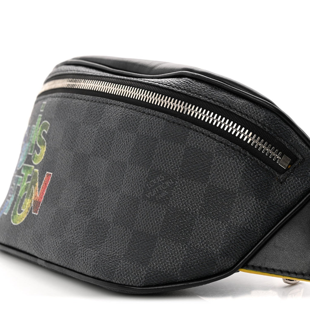 Louis Vuitton Damier Graphite Bumbag Yellow