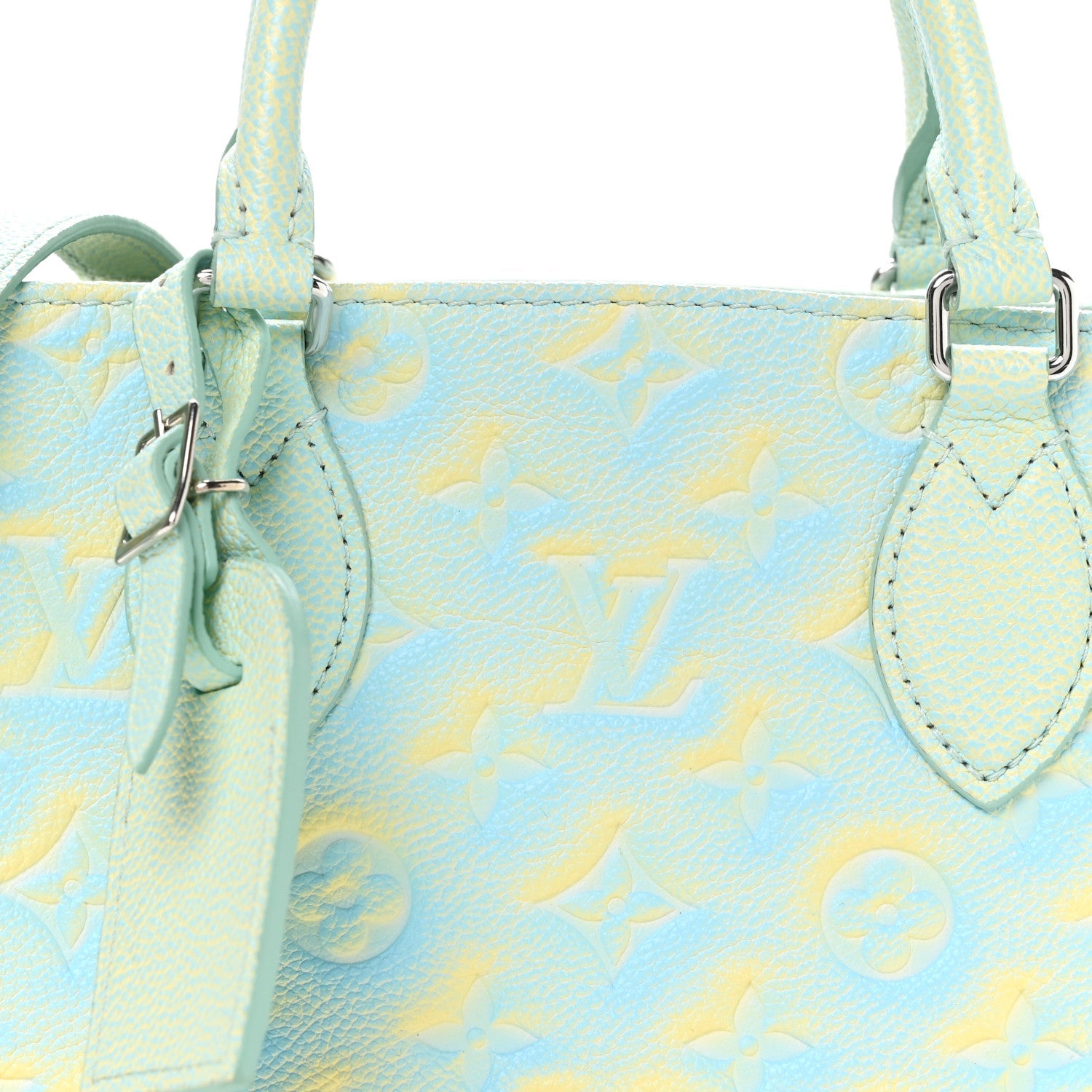 Louis Vuitton Empreinte Monogram Summer Stardust Onthego PM  Water Green
