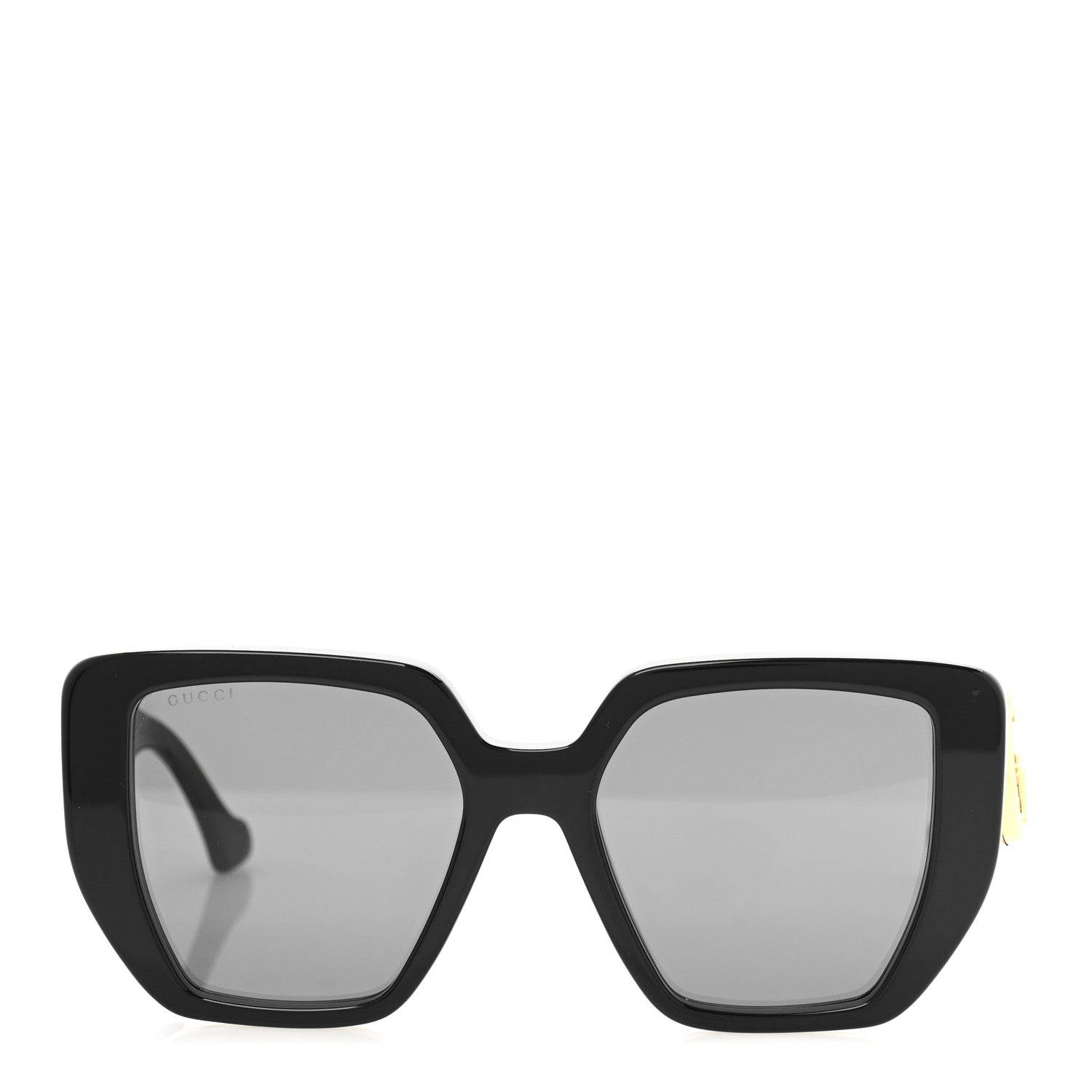 Gucci Acetate Square Frame Sunglasses GG0956S Black