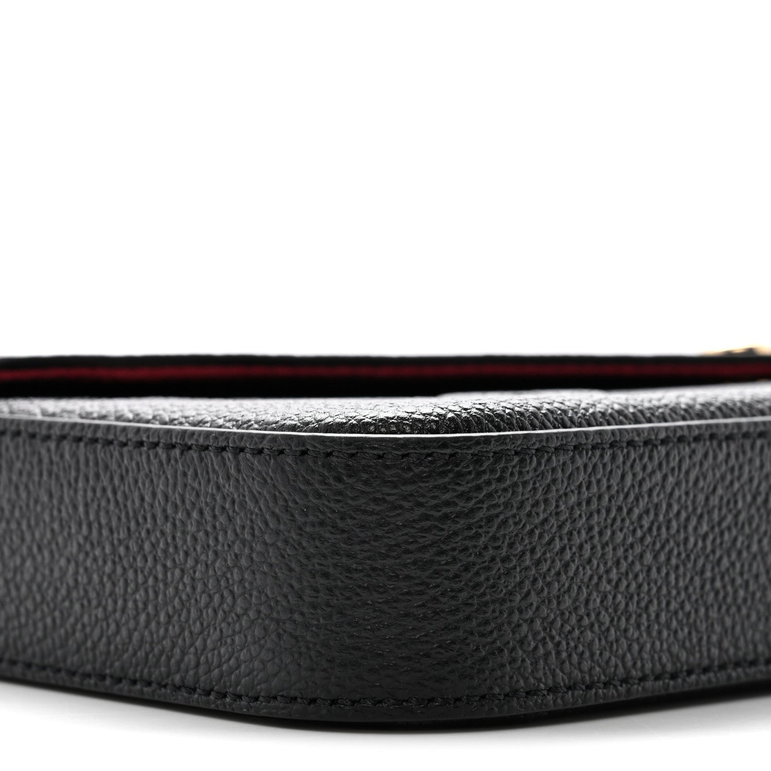 Louis Vuitton Empreinte Monogram Giant Felicie Pochette Black Beige