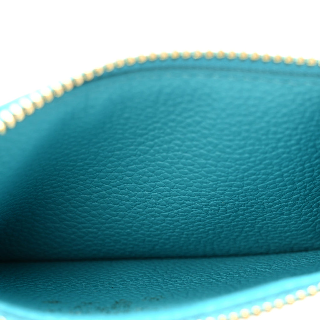 Louis Vuitton LV X TM Monogram Romy Card Holder Kabira Blue