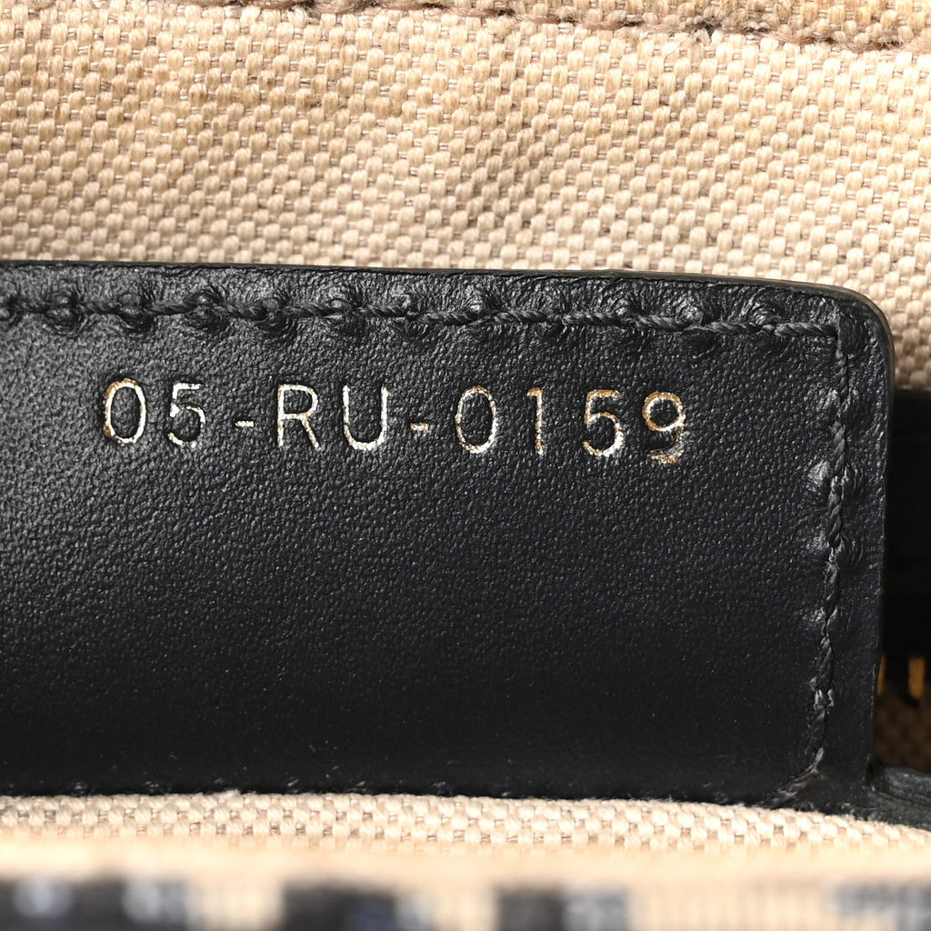 Christian Dior Oblique Saddle Bag Blue