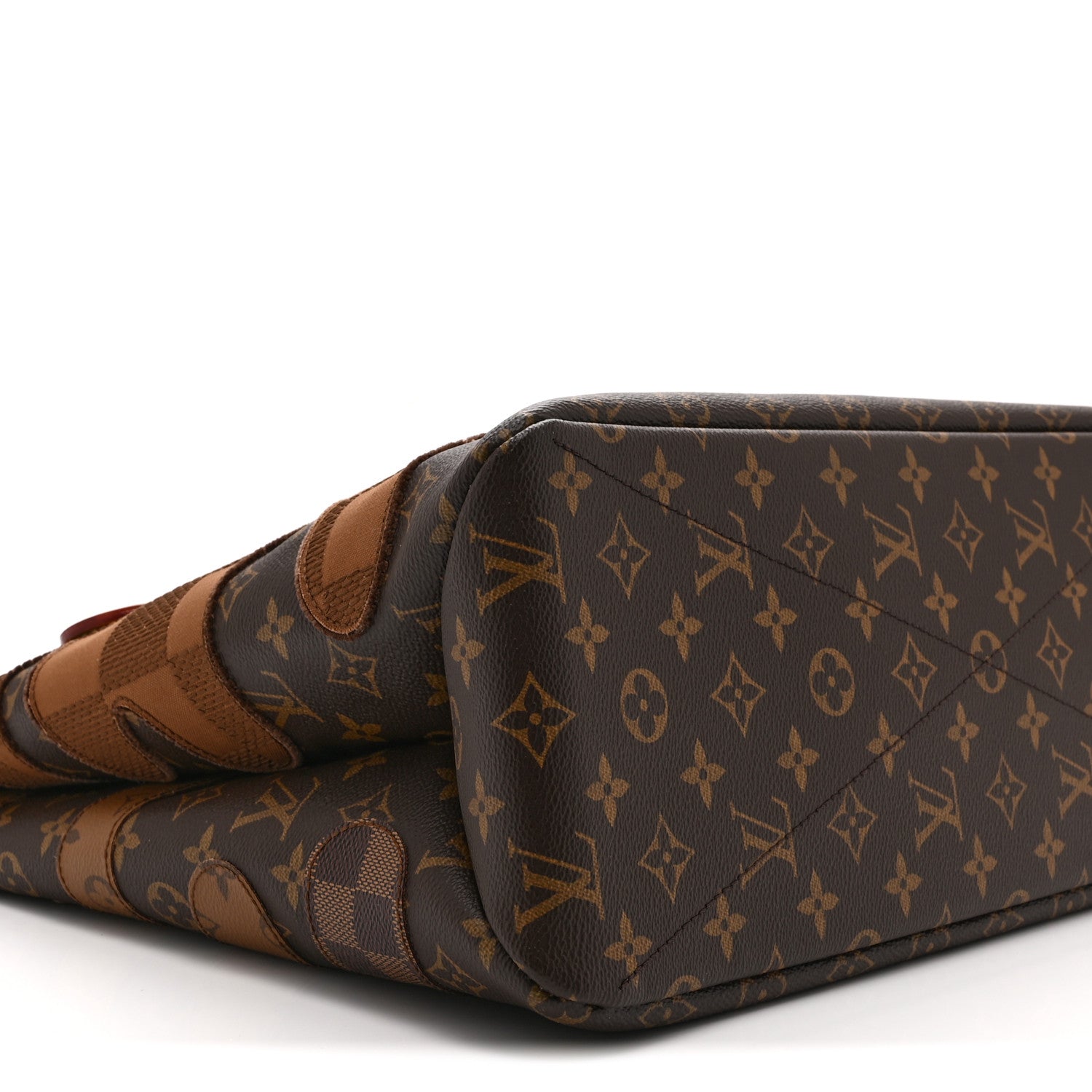 Louis Vuitton Monogram Landscape Shopper Tote MM Brown