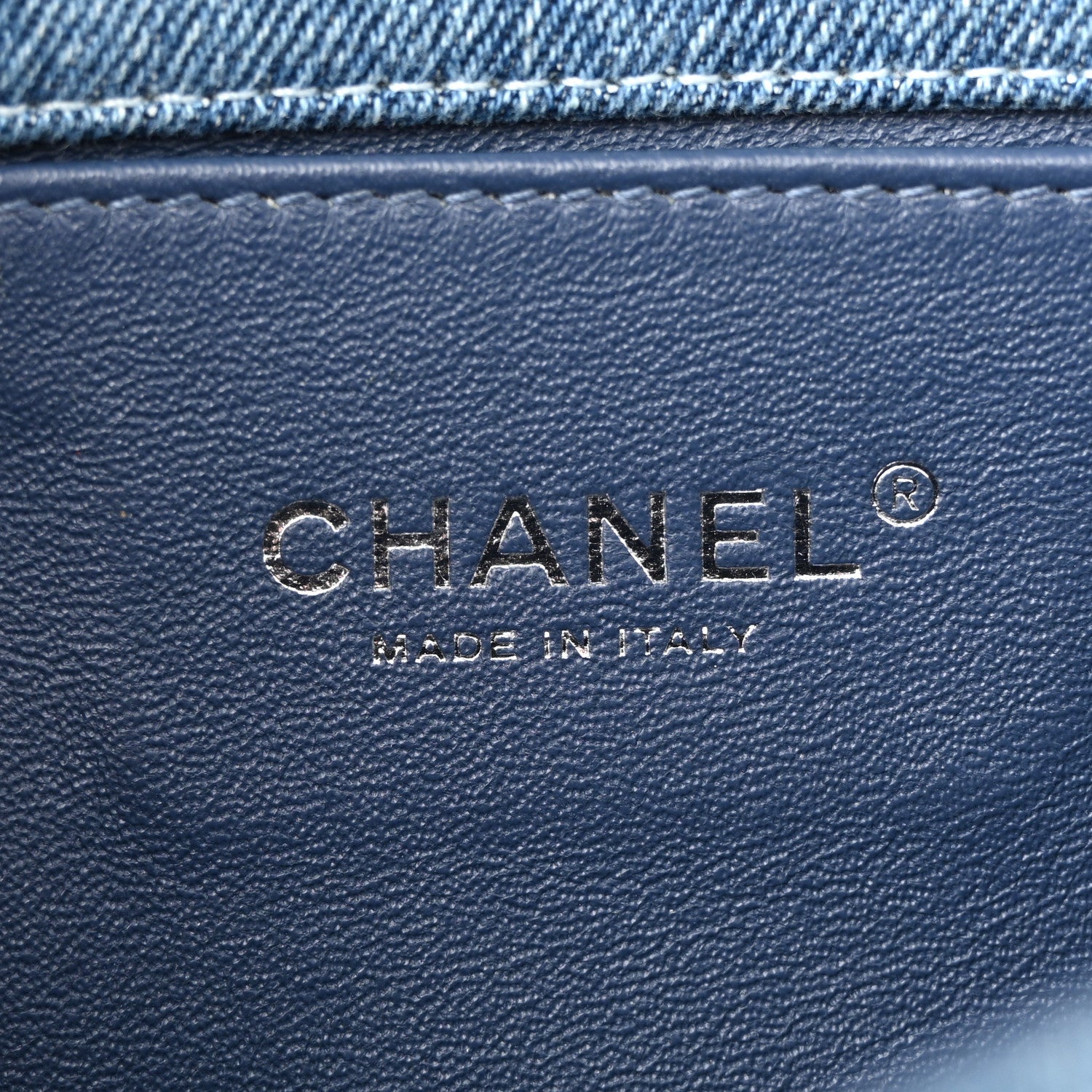 Chanel Denim Quilted Medium Boy Flap Blue