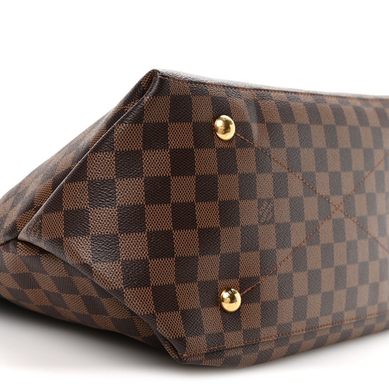 Louis Vuitton Damier Ebene Calfskin Maida Black