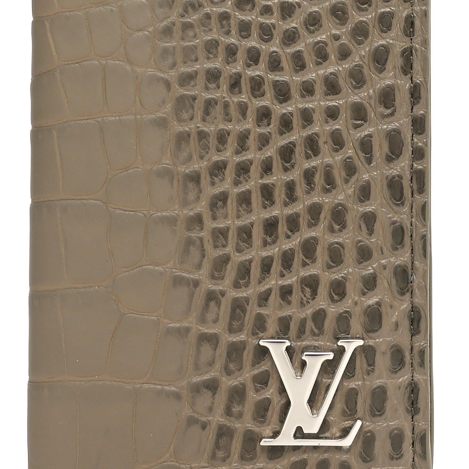 Louis Vuitton Crocodile Pocket Organizer Sage Green