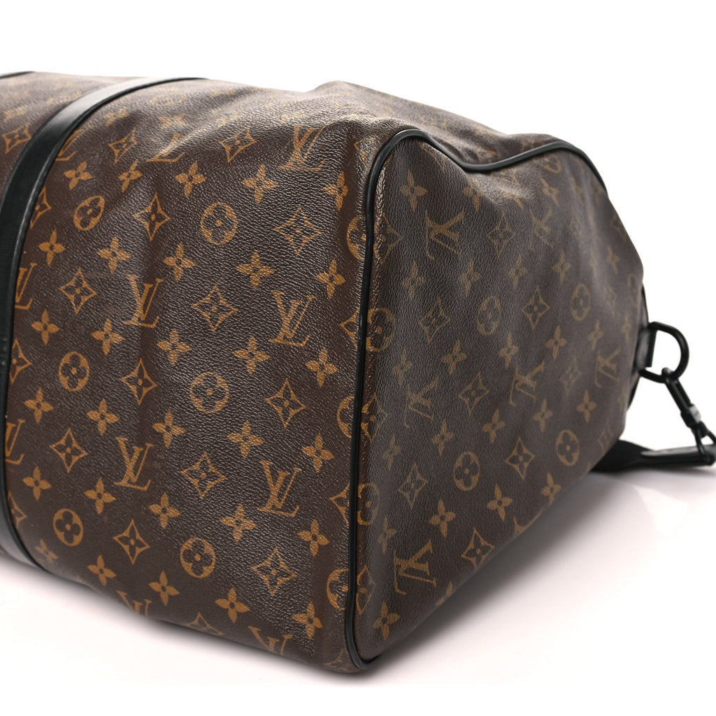 Louis Vuitton Monogram Waterproof Keepall Bandouliere 55