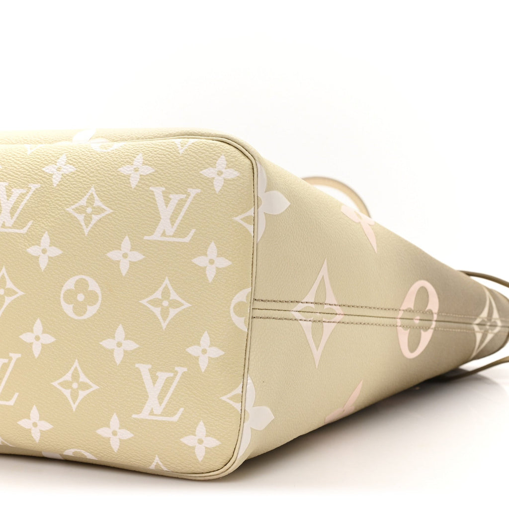 Louis Vuitton Monogram Giant Spring In The City Neverfull MM Sunset Kaki