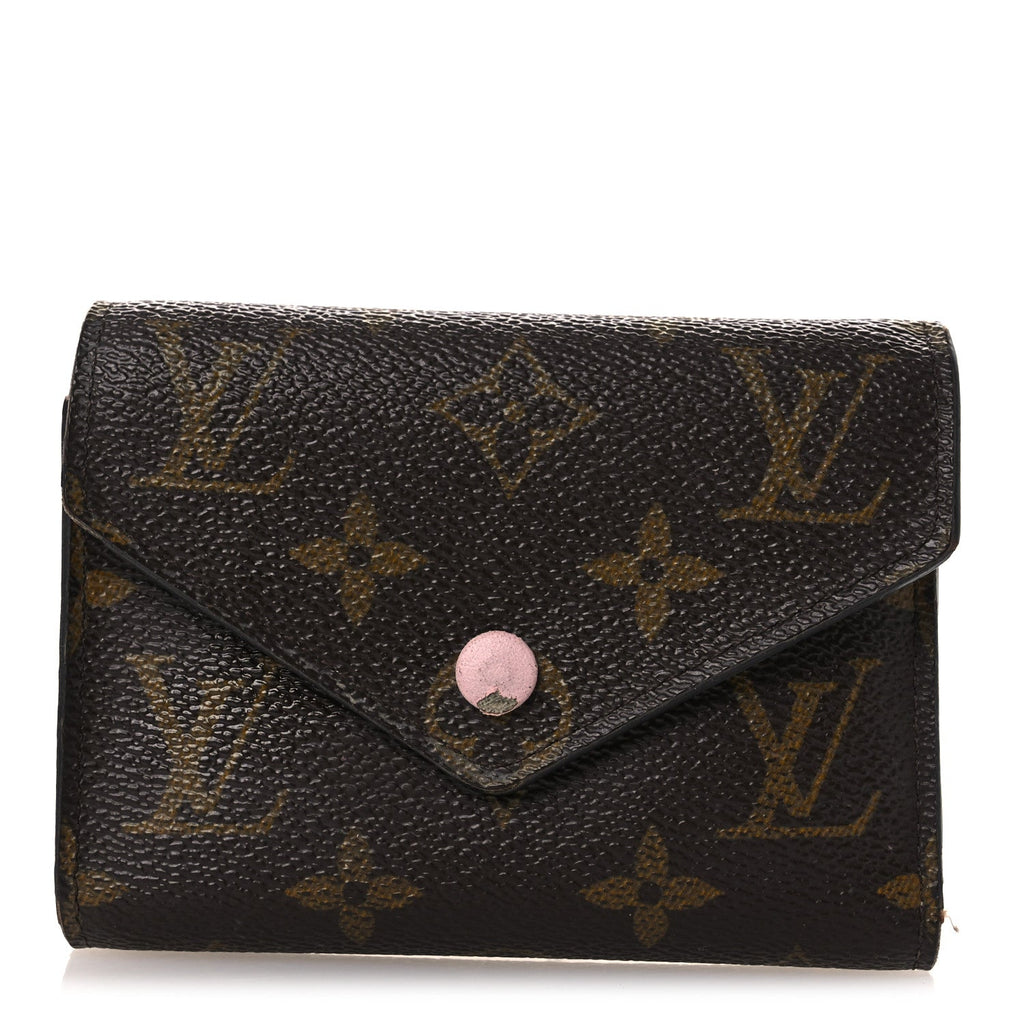 Louis Vuitton Monogram Victorine Wallet Rose Ballerine