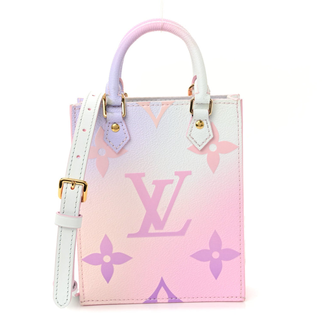 Louis Vuitton Monogram Giant Spring In The City Petit Sac Plat Sunrise Pastel