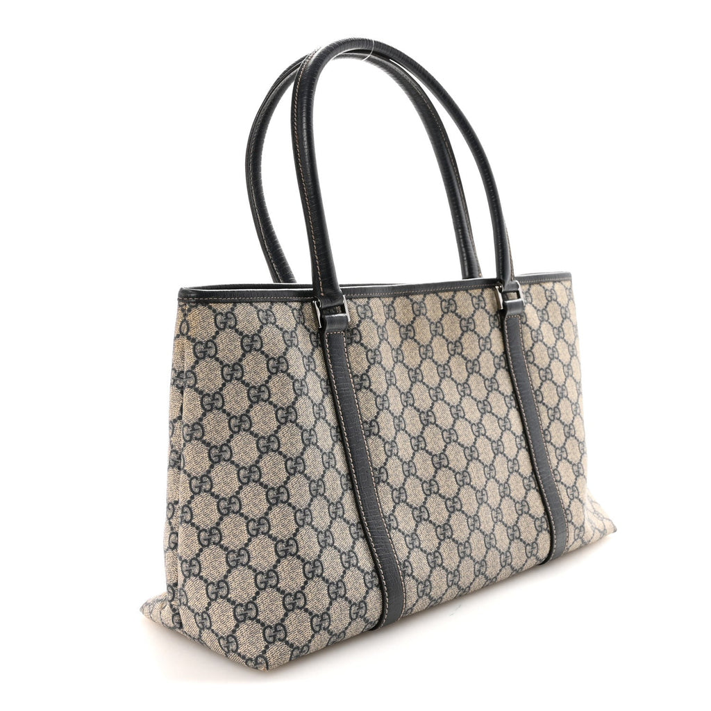 Gucci GG Plus Monogram Medium Joy Tote Navy
