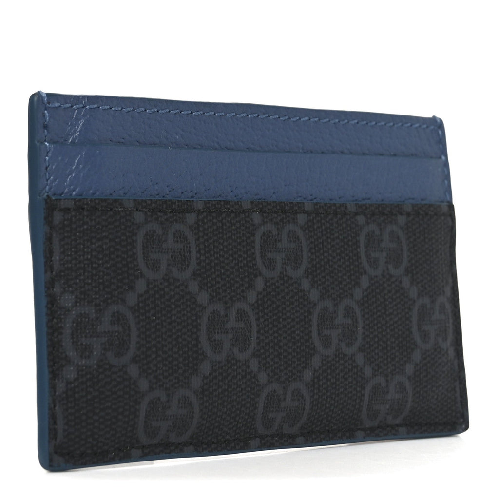 Gucci GG Supreme Monogram Bi-Color Card Holder