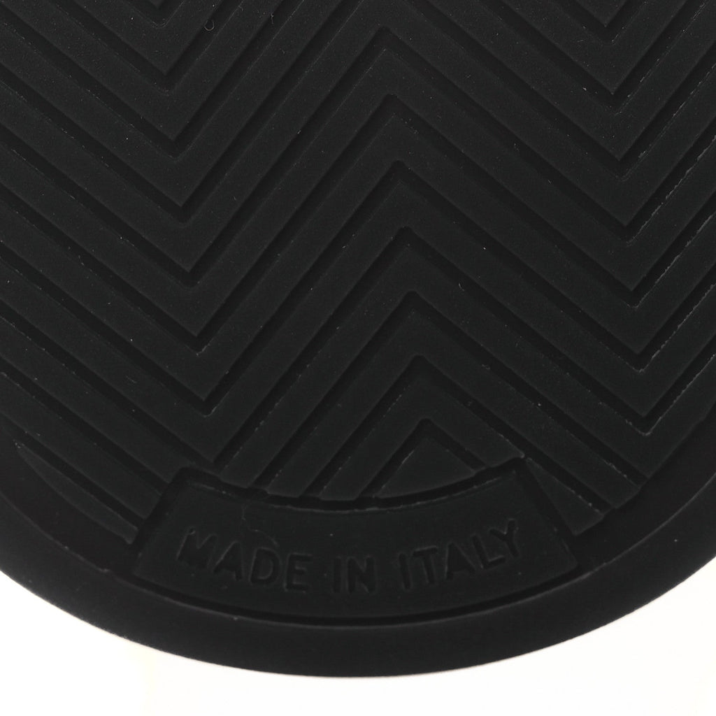 Chanel Suede Calfskin Logo Sneakers 40 Black White