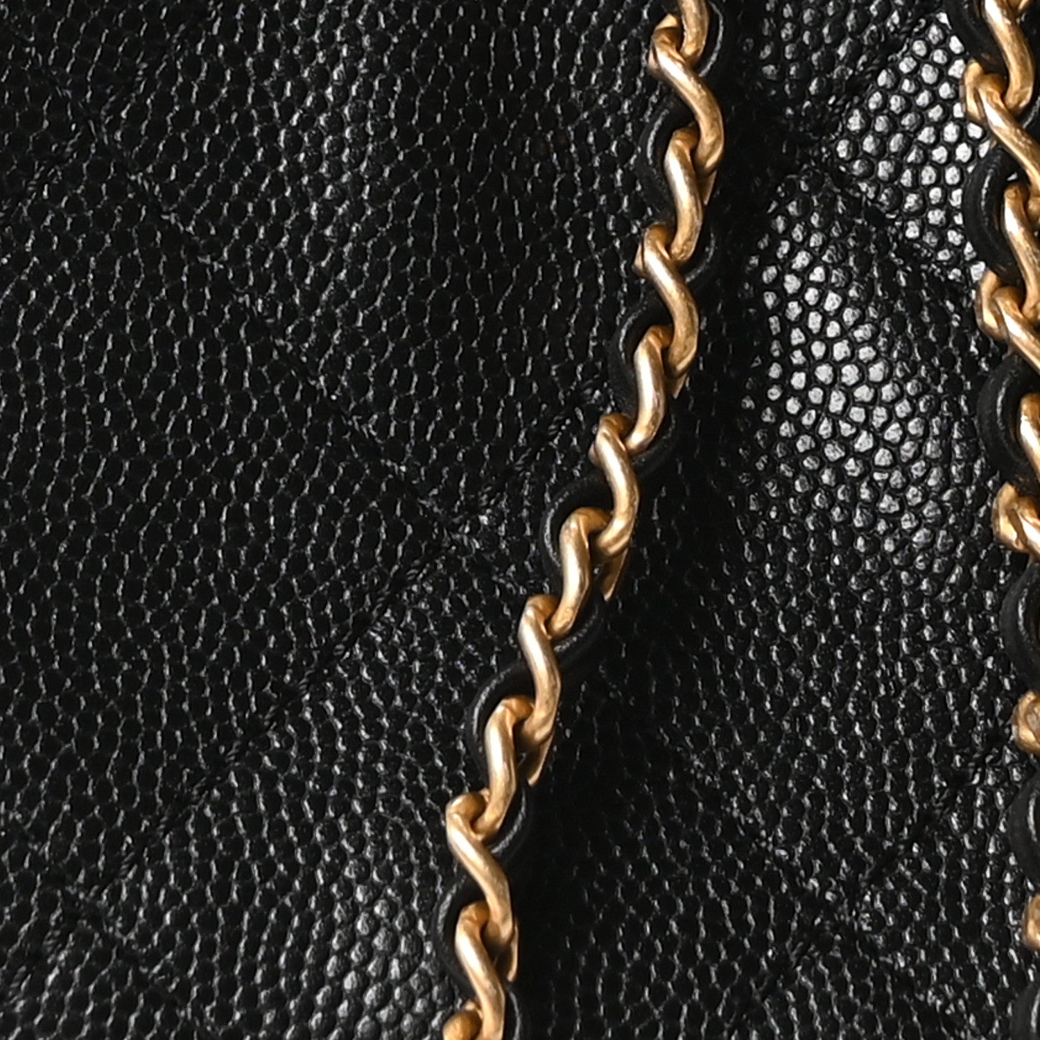 Chanel Caviar Quilted Medium Chanel 25 Handbag Black