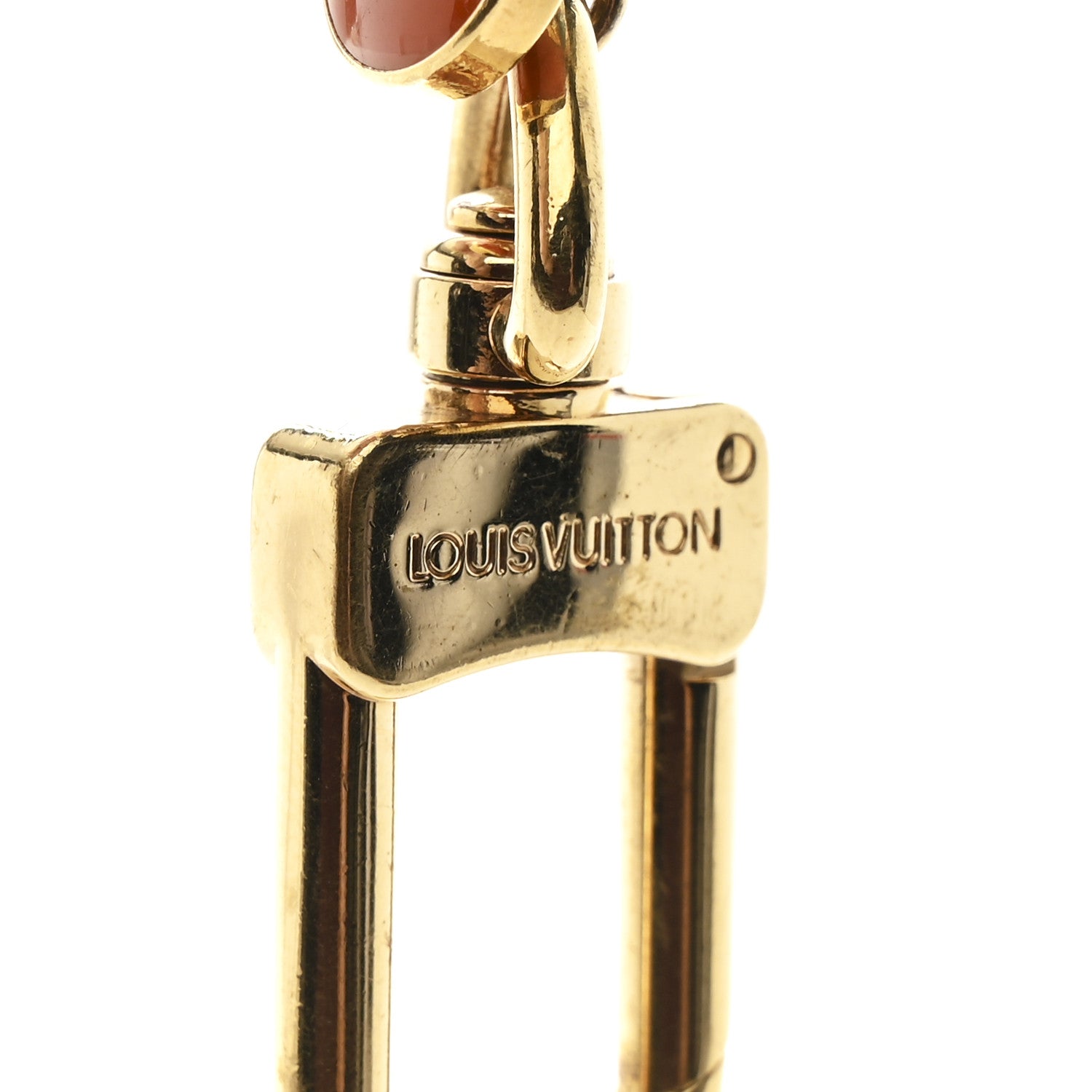 Louis Vuitton Metal Enamel Pastilles Key Chain Bag Charm Multicolor