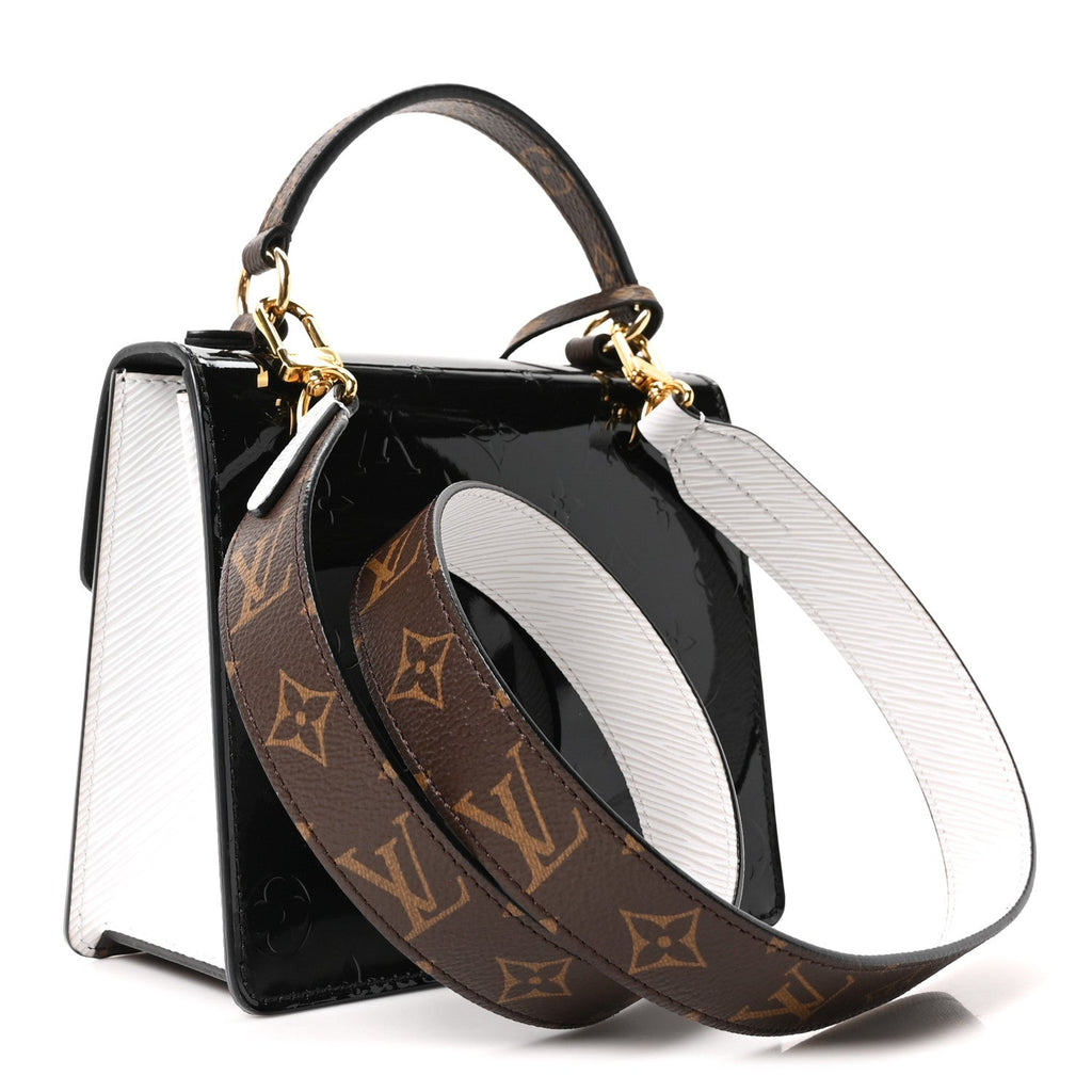 Louis Vuitton Vernis Epi Monogram Spring Street Black
