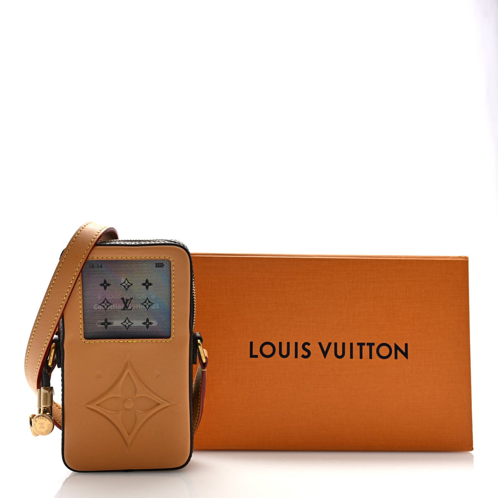Louis Vuitton Calfskin Monogram Music Player Wearable Wallet