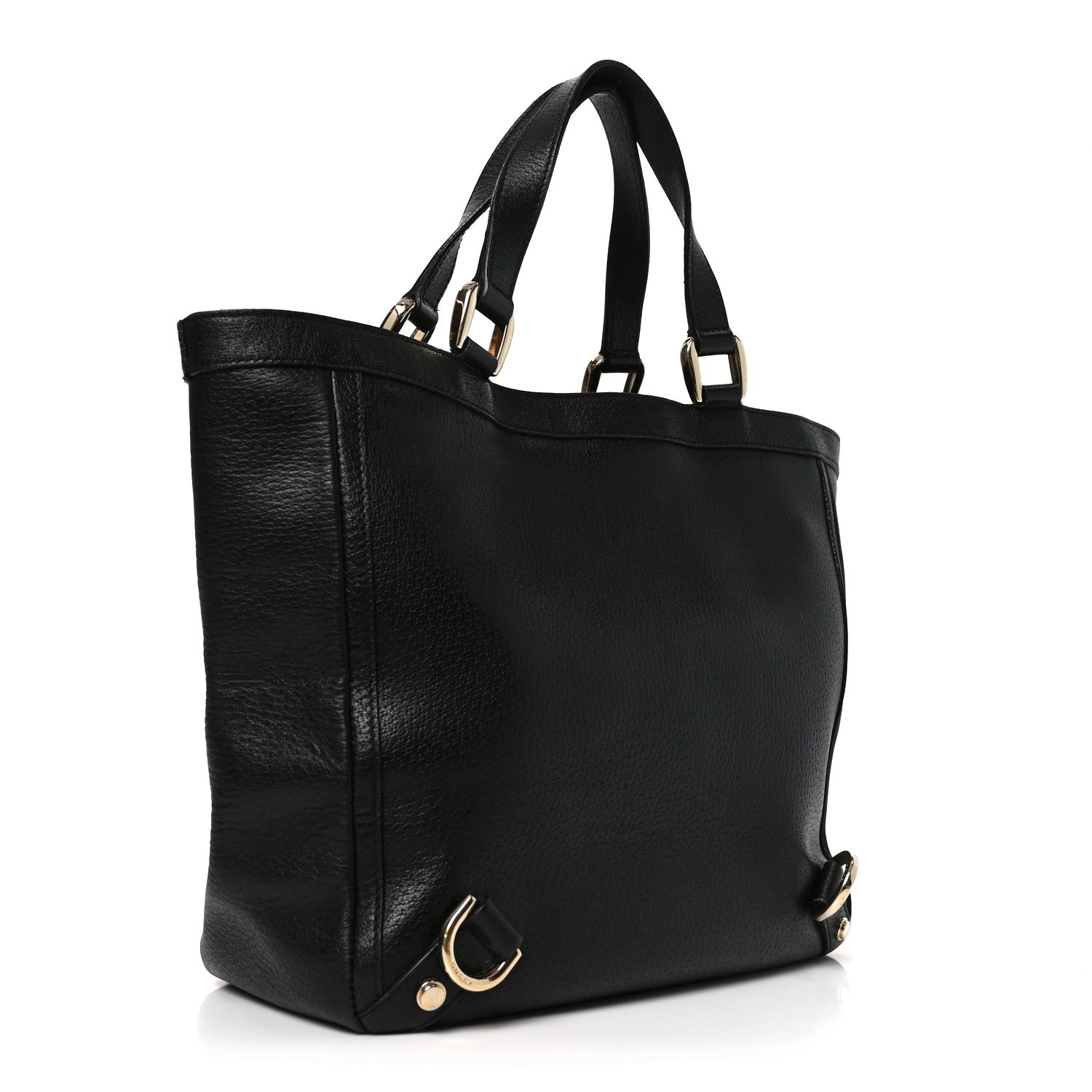 Gucci Calfskin Small Abbey Tote Black