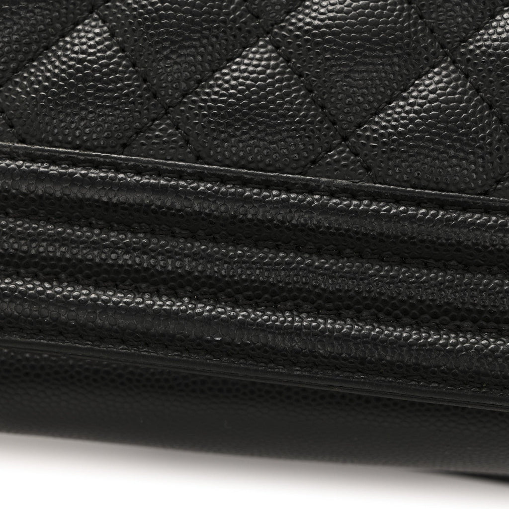 Chanel Caviar Quilted Small Boy Flap Black