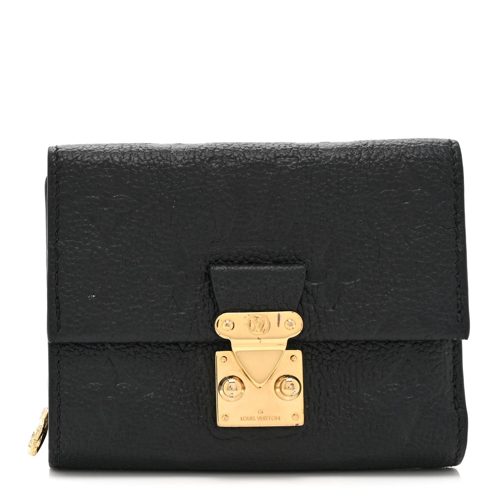 Louis Vuitton Empreinte Metis Compact Wallet Black