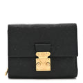 Louis Vuitton Empreinte Metis Compact Wallet Black
