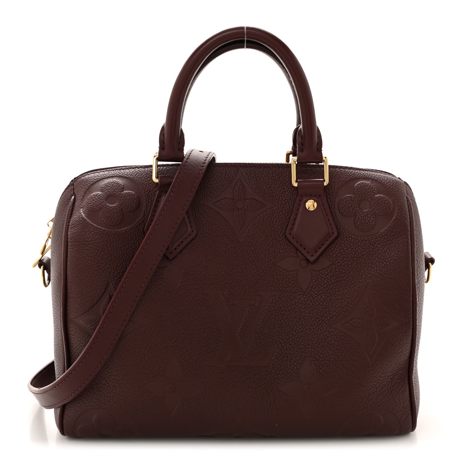 Louis Vuitton Empreinte Monogram Giant Speedy Bandouliere 25 Wine