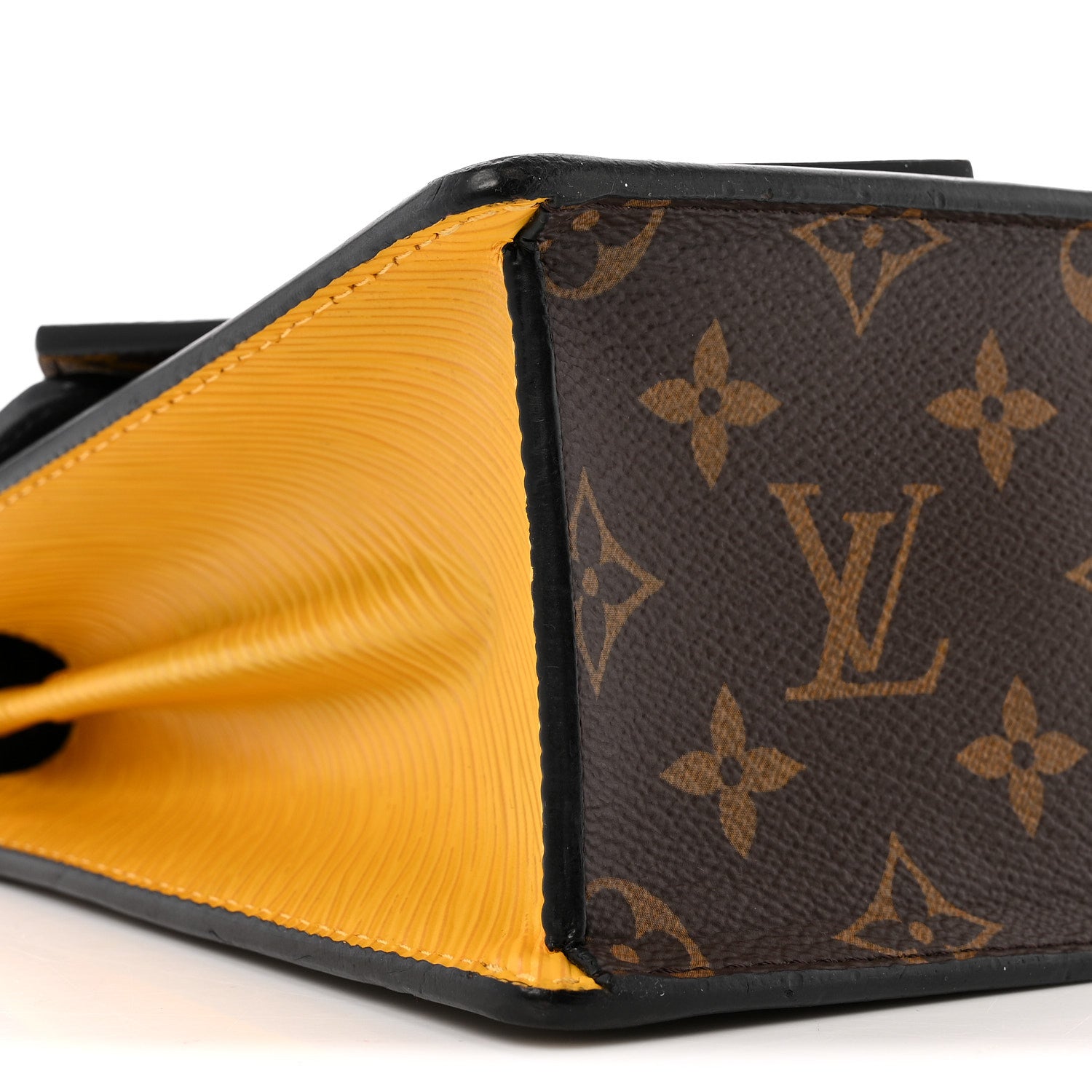 Louis Vuitton Vernis Epi Monogram Spring Street Bitume Metallise