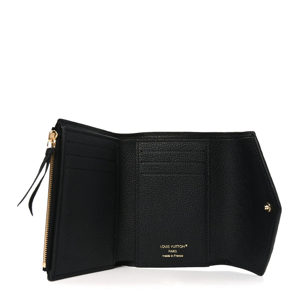 Louis Vuitton Empreinte Victorine Wallet Black