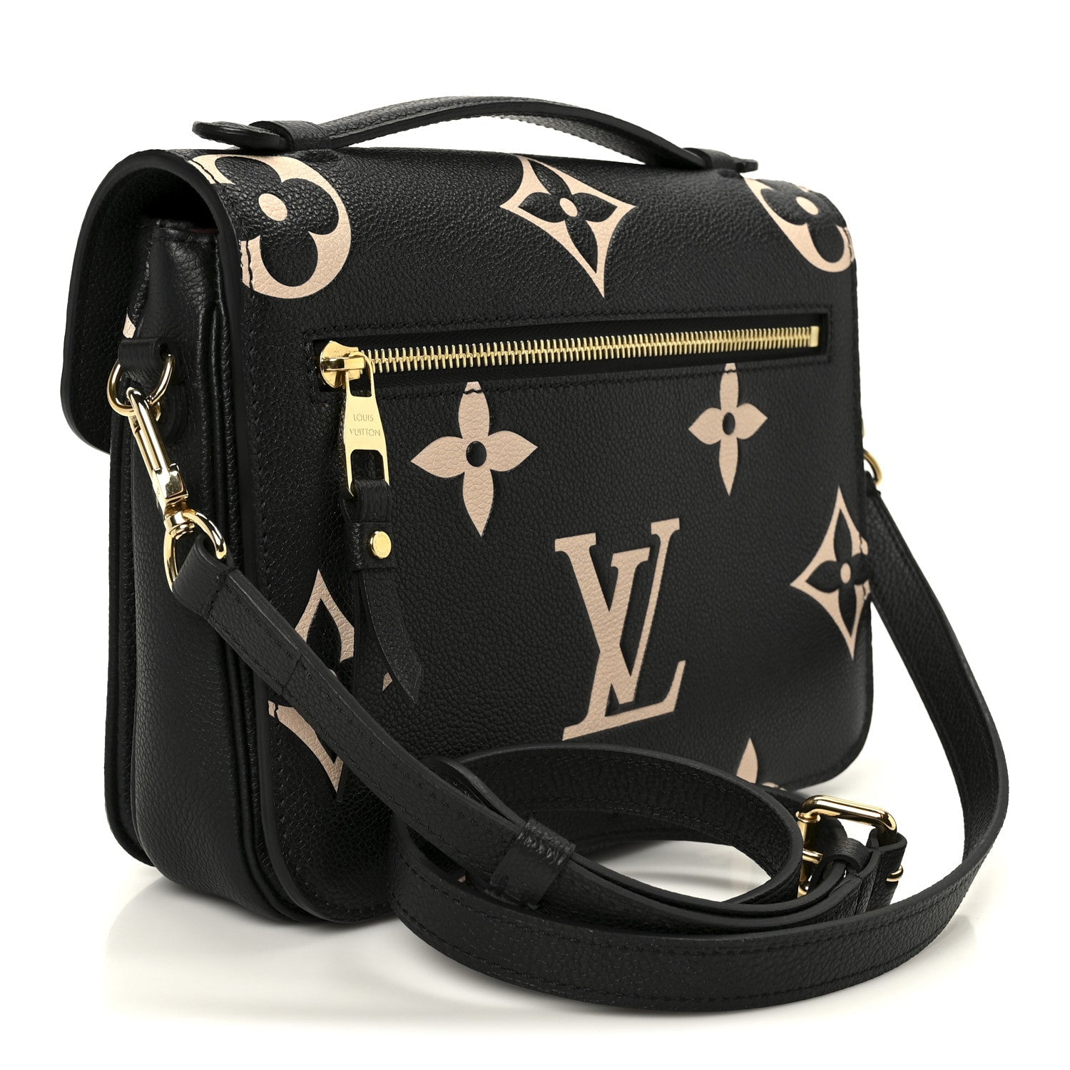 Louis Vuitton Empreinte Monogram Giant Pochette Metis Black Beige