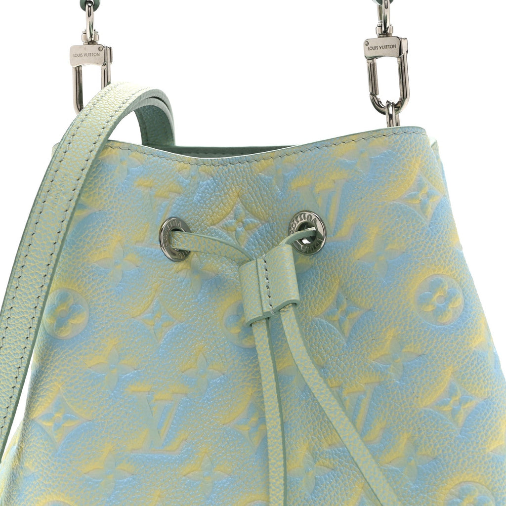 Louis Vuitton Empreinte Monogram Summer Stardust Neonoe BB Water Green