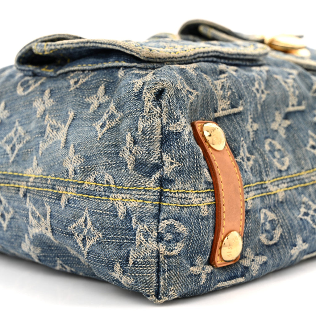 Louis Vuitton Denim Baggy GM Blue