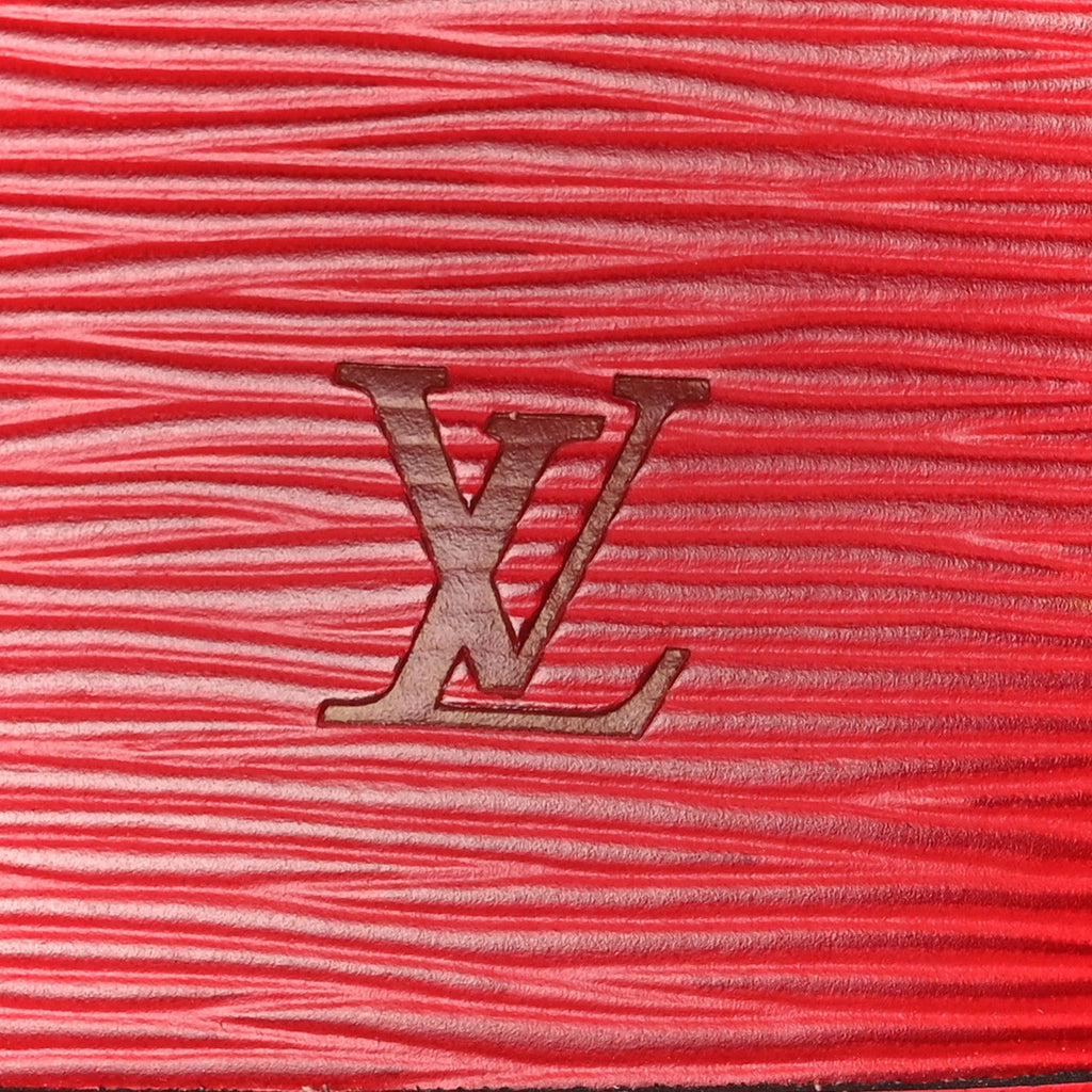 Louis Vuitton Epi Alma PM Castillan Red