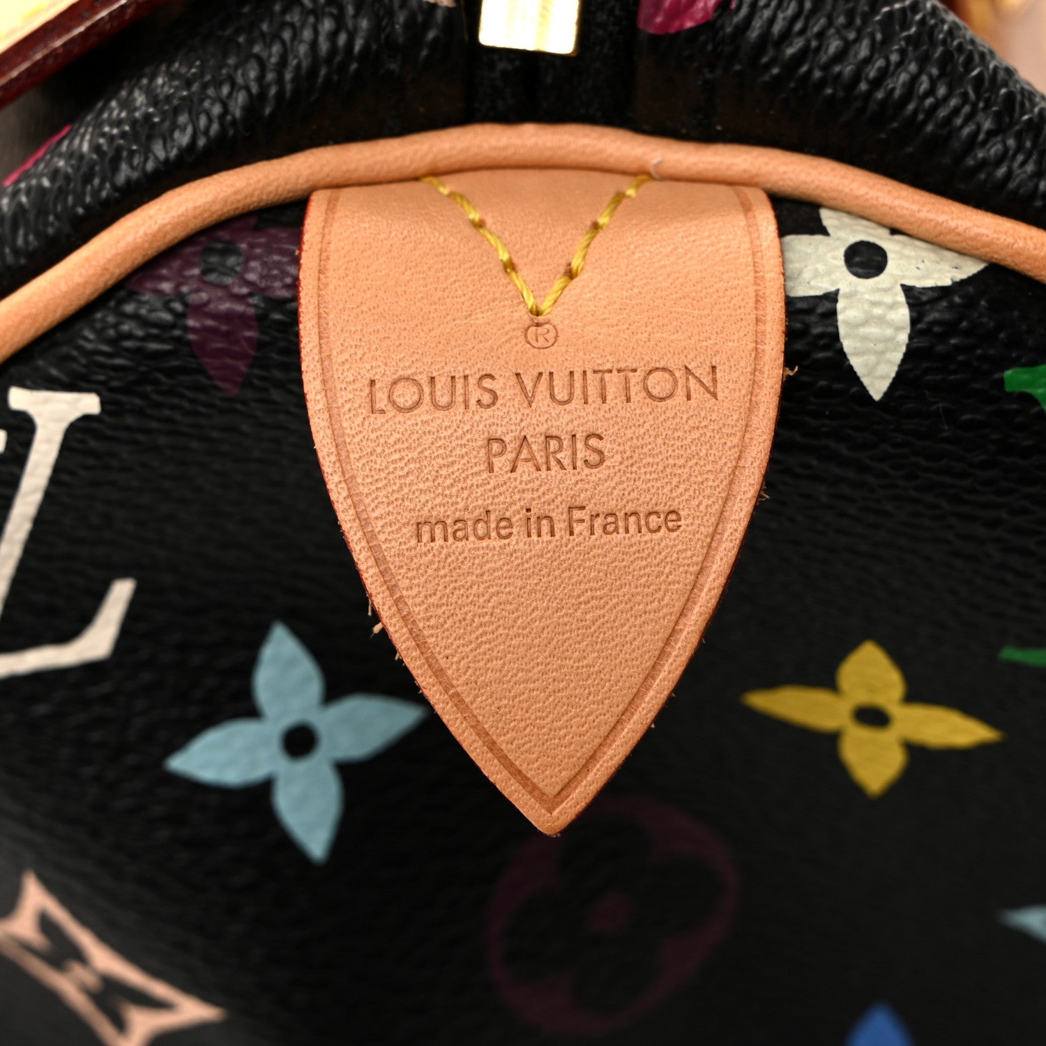 Louis Vuitton Monogram Multicolor Speedy 30 Black